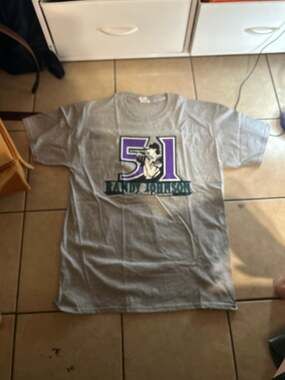 Randy Johnson #51 Arizona Diamondbacks Jersey Retirement SGA T-Shirt